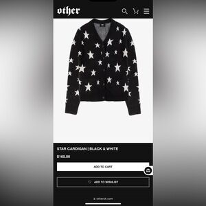 Other Uk star cardigan